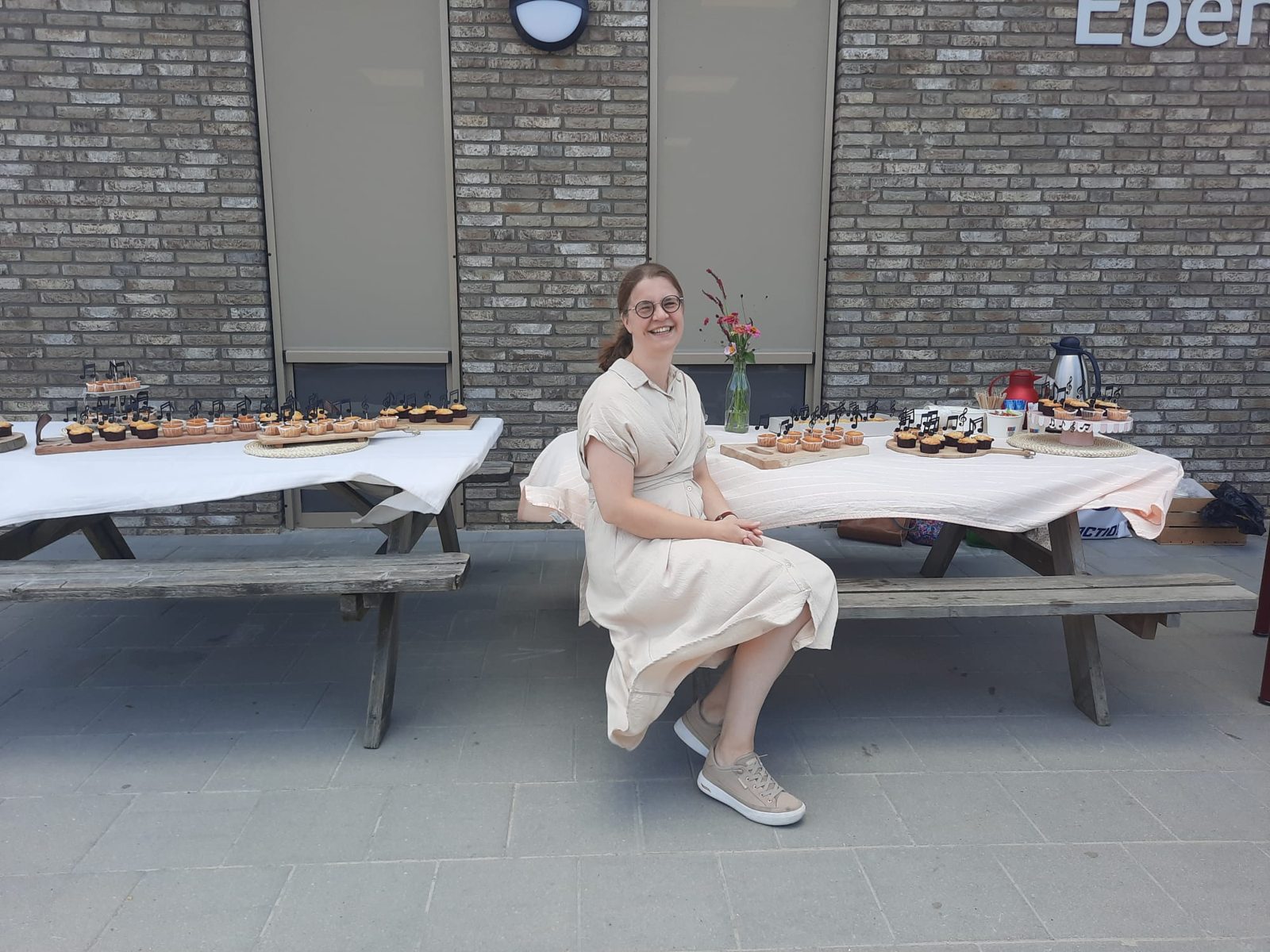 Juf Heleen Aalvanger, al meer dan 12,5 jaar onze dirigente